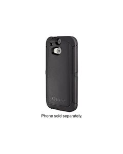 OtterBox - Defender Series Case for HTC One (M8) Cell Phones - Black