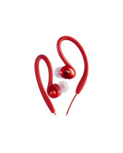 JVC - Sport Clip Headphones - Red