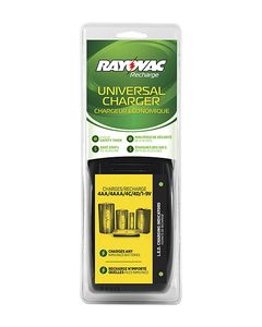 Rayovac - Universal Battery Charger