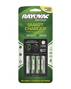 Rayovac - NiMH/NiCad AA/AAA Battery Charger