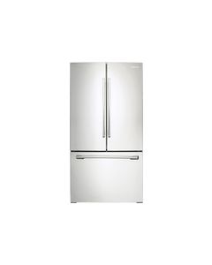 Samsung - 25.5 Cu. Ft. French Door Refrigerator - White