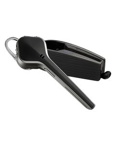 Plantronics - Voyager Edge Bluetooth Headset with Charging Case - Black