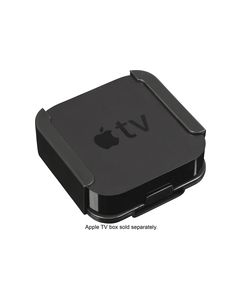 Innovelis - TotalMount Mount and Remote Holder for 2nd and 3rd Generation Apple® TV - Black