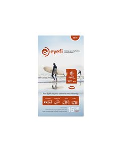 Eye-Fi - Mobi 16GB SDHC Memory Card - Orange