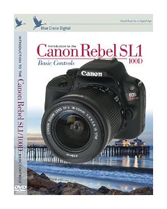 Blue Crane Digital - Introduction to the Canon Rebel SL1/100D DSLR Instructional DVD