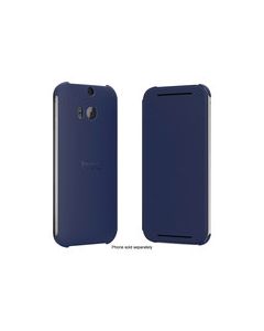 HTC - Flip Case for HTC One (M8) Cell Phones - Imperial Blue