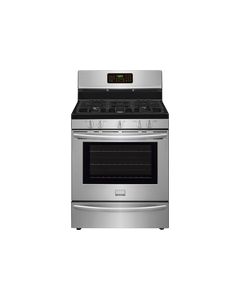 Frigidaire - Gallery 5.0 Cu. Ft. Freestanding Gas Convection Range - Stainless Steel