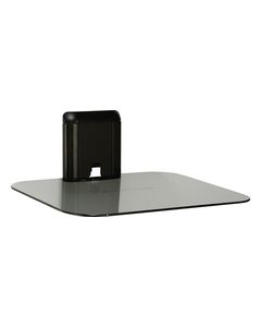 Sanus - Foundations Vertical Series On-Wall Component Shelf - Black