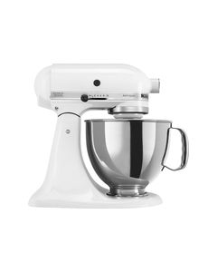 KitchenAid - Artisan Series Tilt-Head Stand Mixer - White