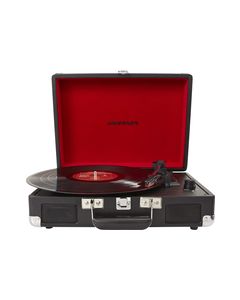 Crosley - Cruiser Portable Turntable - Black/Red