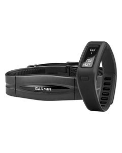 Garmin - vívofit Fitness Band + Heart Rate - Black