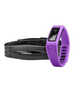 Garmin - vívofit Fitness Band + Heart Rate - Purple