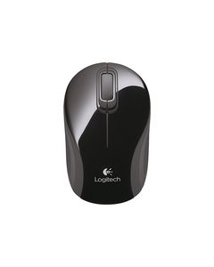 Logitech - Mini Wireless Optical Mouse - Black