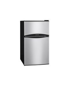 Frigidaire - 3.1 Cu. Ft. Compact Refrigerator - Stainless Steel