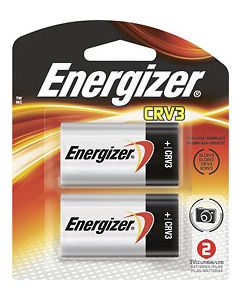 Energizer - CRV3 3-Volt Lithium Photo Battery (2-Pack)