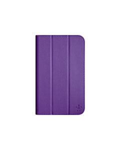 Belkin - Trifold Cover for Samsung Galaxy Tab 4 7" - Purple