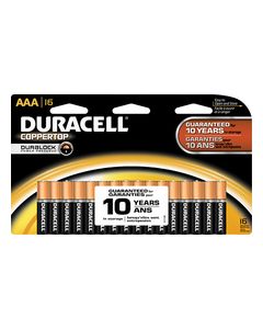 Duracell - AAA Batteries (16-Pack) - Black