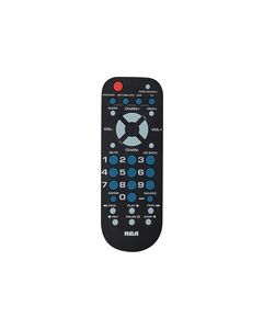 RCA - 4-Device Universal Remote - Black