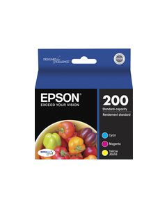 Epson - 200 3-Pack Ink Cartridges - Cyan/Magenta/Yellow