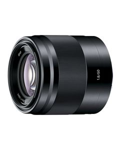 Sony - 50mm f/1.8 OSS Prime Lens for Select Sony Alpha E-mount Cameras - Black