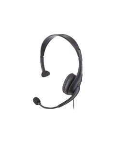 Insignia™ - On-Ear Analog Mono Headset - Black