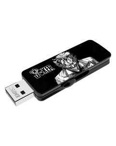 EMTEC - Joker 8GB USB 2.0 Flash Drive - Black