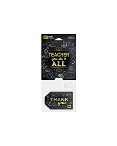 Best Buy GC - $25 Teacher Thanks You Do It All Gift Card