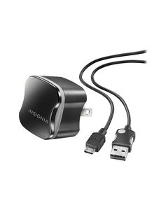 Insignia™ - Micro USB Wall Charger - Black