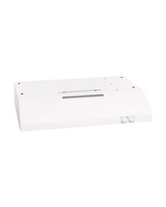 GE - Deluxe 30" Convertible Range Hood (Special Order) - White