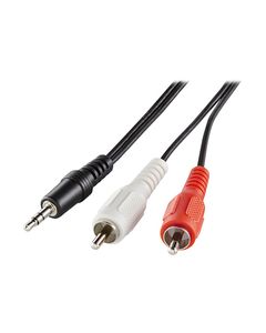 Insignia™ - 6' Stereo-to-RCA Audio Cable - Black