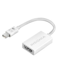 Insignia™ - Mini DisplayPort-to-HDMI Adapter - White