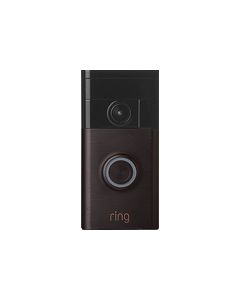 Ring - Wi-Fi Smart Video Doorbell - Venetian Bronze