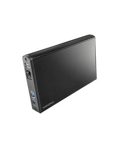 Insignia™ - 3.5" Serial ATA Hard Drive Enclosure