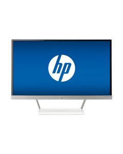 HP - 25" IPS LED HD Monitor - Snow White/Natural Silver