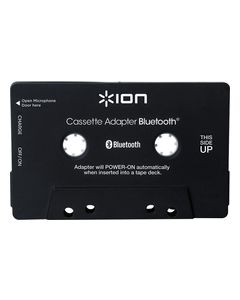 Ion Audio - Cassette Bluetooth Adapter - Black