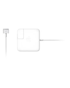 Apple - 45W MagSafe 2 Power Adapter with Magnetic DC Connector - White