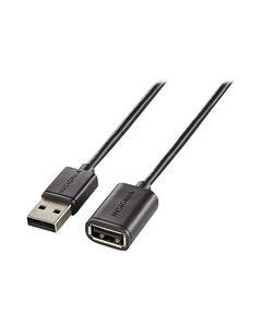 Insignia™ - 6' USB-A-to-USB-A Extension Cable - Black