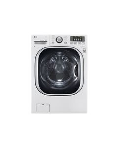 LG - 4.3 Cu. Ft. 14-Cycle Washer and 8-Cycle Dryer Electric Combo - White