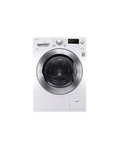 LG - 2.3 Cu. Ft. 9-Cycle Washer and 7-Cycle Dryer Electric Combo - White