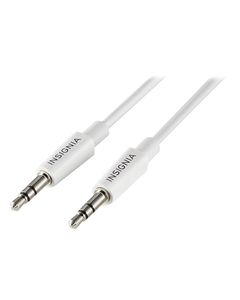 Insignia™ - 6' Mini Stereo Audio Cable - White