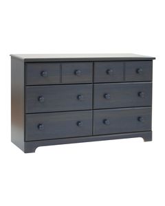 South Shore - Summer Breeze Collection 6-Drawer Dresser - Blueberry