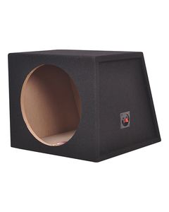 Metra - 12" Single Sealed Subwoofer Enclosure - Charcoal