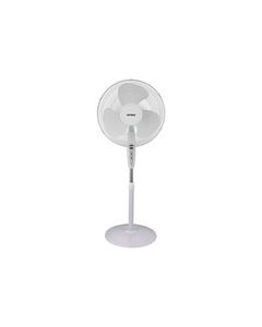 Optimus - 16" Oscillating Stand Fan - White