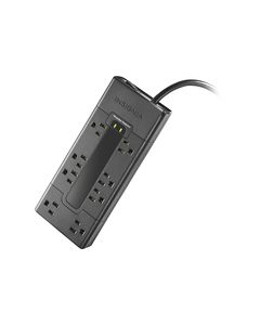 Insignia™ - 8-Outlet Surge Protector - Black