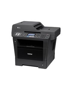 Brother - MFC-8710DW Wireless Black-and-White All-In-One Printer - Black