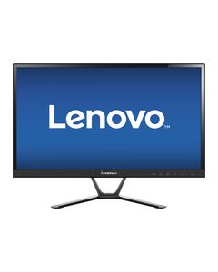 Lenovo - 23" IPS LED HD Monitor - Black