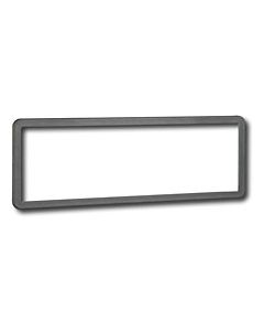 Metra - 1/4" DIN Trim Ring for Most Vehicles