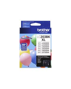 Brother - LC203BK XL High-Yield Ink Cartridge - Black