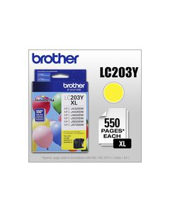 Brother - LC203Y XL High-Yield Ink Cartridge - Yellow