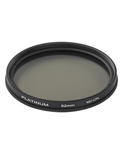 Platinum - 52mm Circular Polarizer Lens Filter - Clear